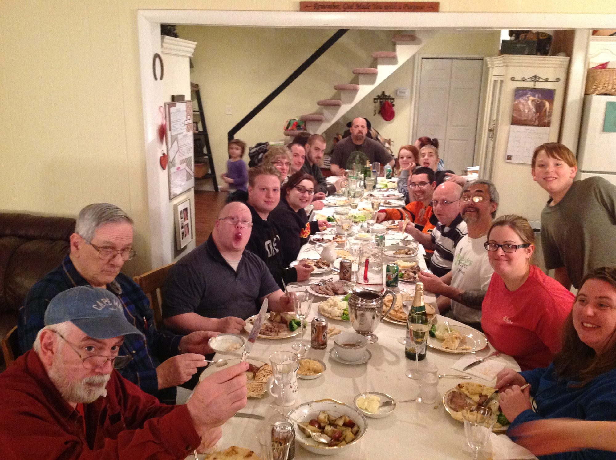 House church dinner